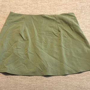 American Eagle Outfitters Green Skater Skirt